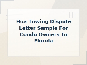 Fl Condo Owners: Disputing an Hoa Wrongful Tow